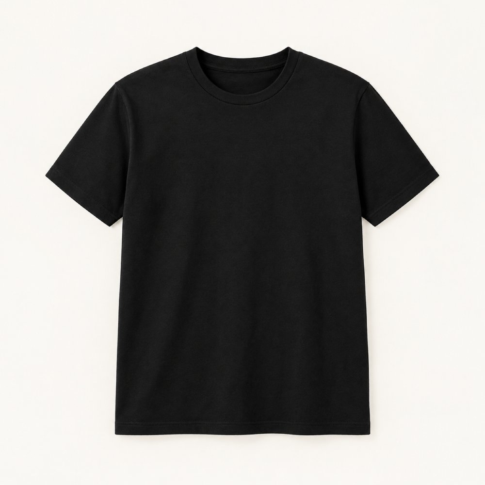 Foto simulasi AI: Kaos Basic Katun Regular Fit