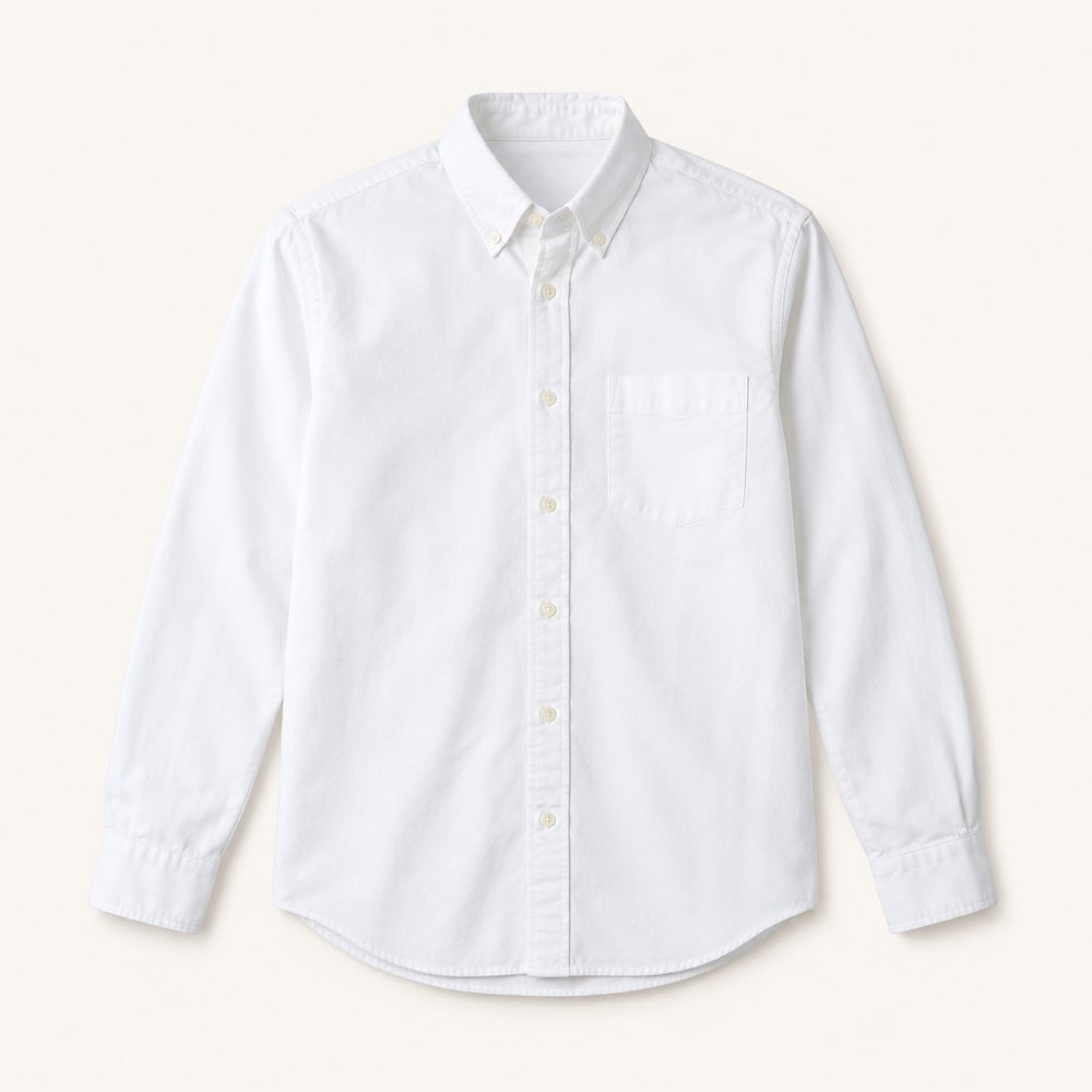 Foto simulasi AI: Kemeja Oxford Regular Fit